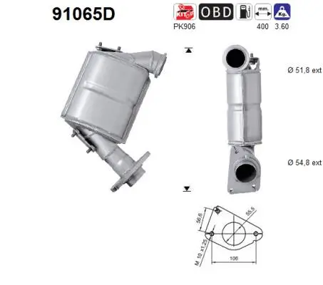 Catalyseur AS 91065D