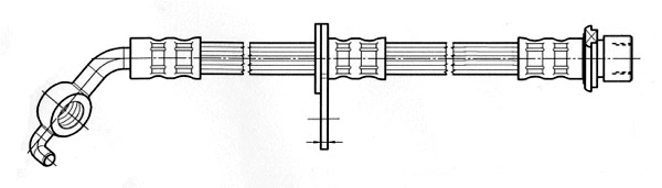 Flexible de frein CEF 512458