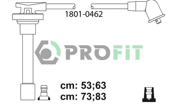Kit de câbles d'allumage PROFIT 1801-0462