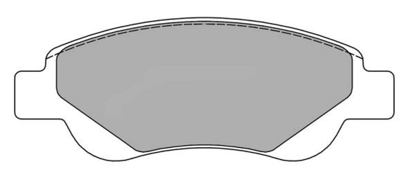 Kit de plaquettes de frein, frein à disque FREMAX FBP-1418