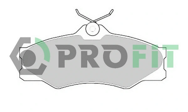 Kit de plaquettes de frein, frein à disque PROFIT 5000-0517