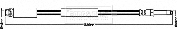Flexible de frein BORG & BECK BBH8283