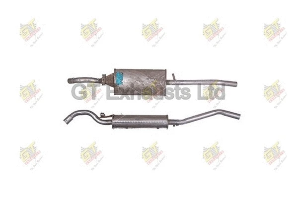 Silencieux arrière GT Exhausts GVW203