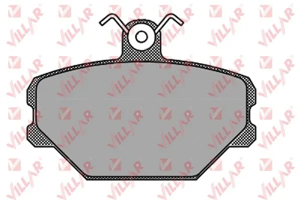 Kit de plaquettes de frein, frein à disque VILLAR 626.0916