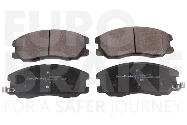 Kit de plaquettes de frein, frein à disque EUROBRAKE 5502223659