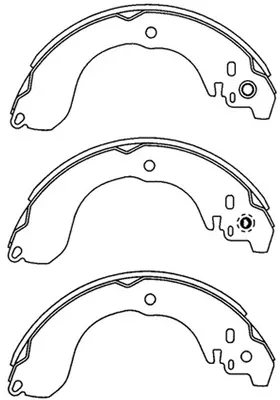 Jeu de mâchoires de frein SB BS22264