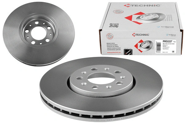 Disque de frein PROTECHNIC PRD2227