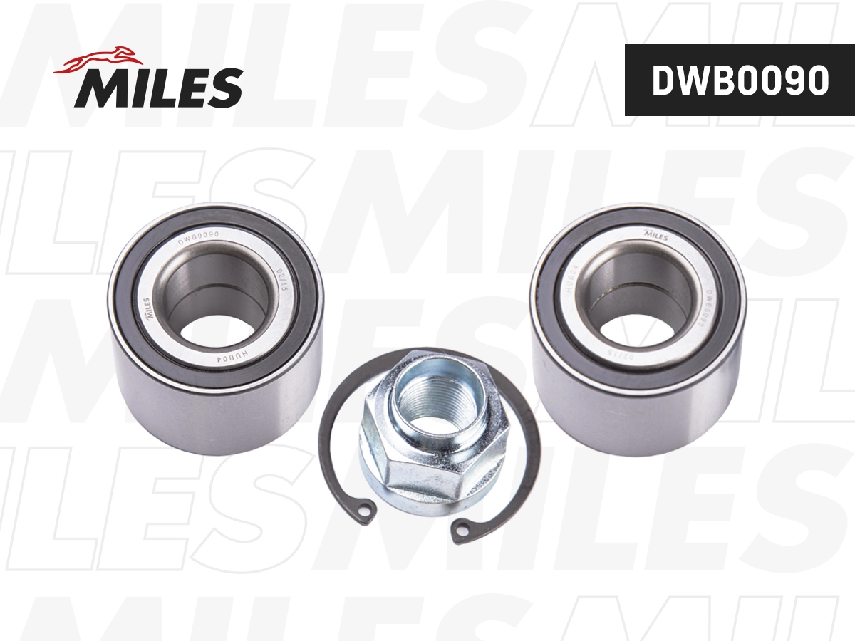 Kit de roulements de roue MILES DWB0090