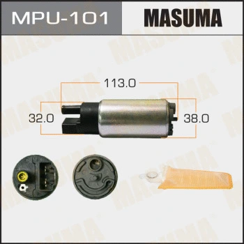 Pompe à carburant MASUMA MPU-101