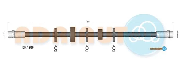 Flexible de frein ADRIAUTO 55.1288