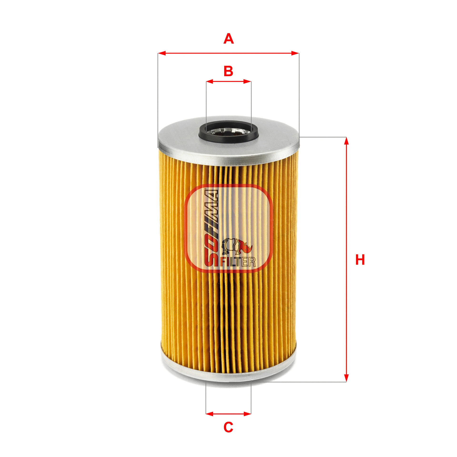 Filtre à huile SOFIMA S 5555 PO