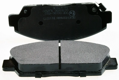 Kit de plaquettes de frein, frein à disque DENCKERMANN B110273