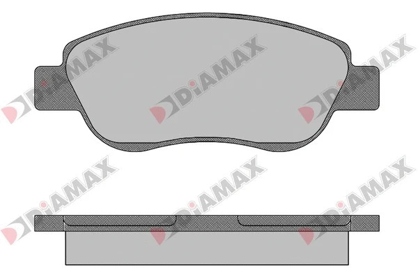 Kit de plaquettes de frein, frein à disque DIAMAX N09465