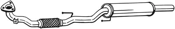 Silencieux avant BOSAL 281-769