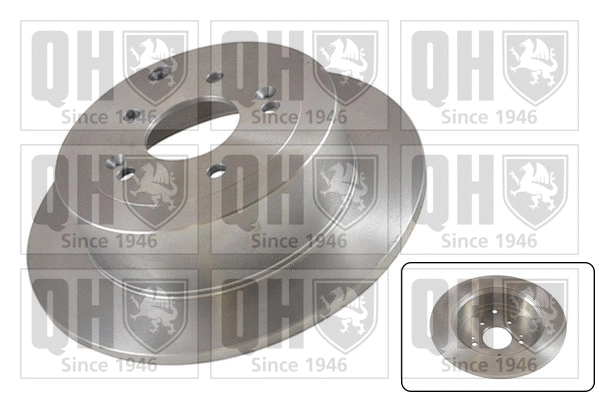 Disque de frein QUINTON HAZELL BDC5613