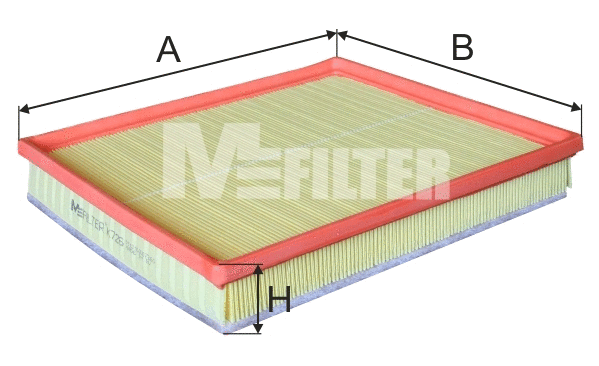 Filtre à air MFILTER K 726