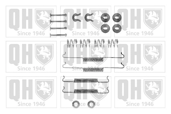 Kit d'accessoires, mâchoire de frein QUINTON HAZELL BFK211