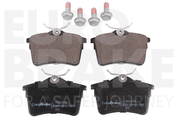 Kit de plaquettes de frein, frein à disque EUROBRAKE 5502223748