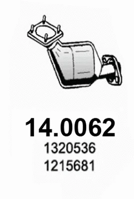 Catalyseur ASSO 14.0062