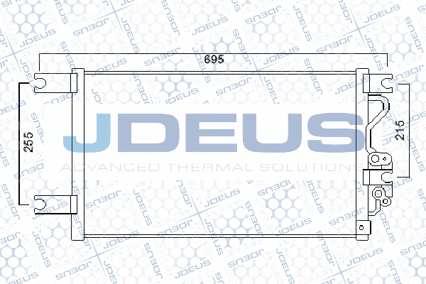 Condenseur, climatisation JDEUS 718M36