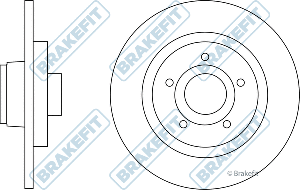 Disque de frein APEC SDK6610