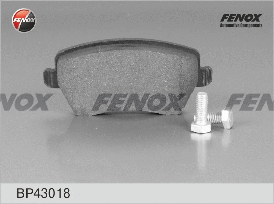 Kit de plaquettes de frein, frein à disque FENOX BP43018