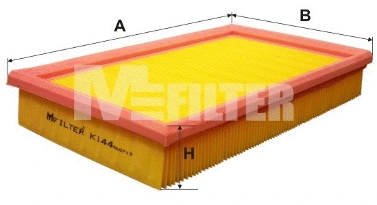 Filtre à air MFILTER K 144