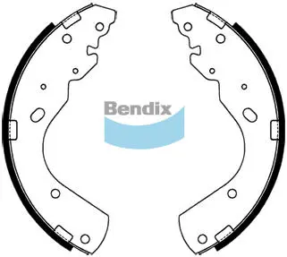 Jeu de mâchoires de frein Bendix BS1769