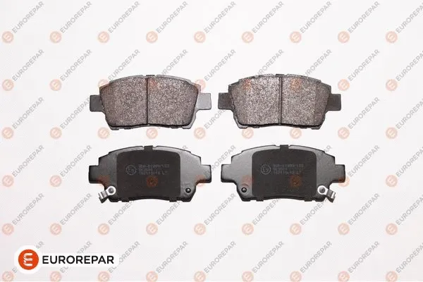 Kit de plaquettes de frein, frein à disque EUROREPAR 1617268580