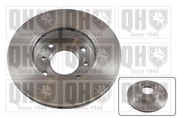 Disque de frein QUINTON HAZELL BDC3775