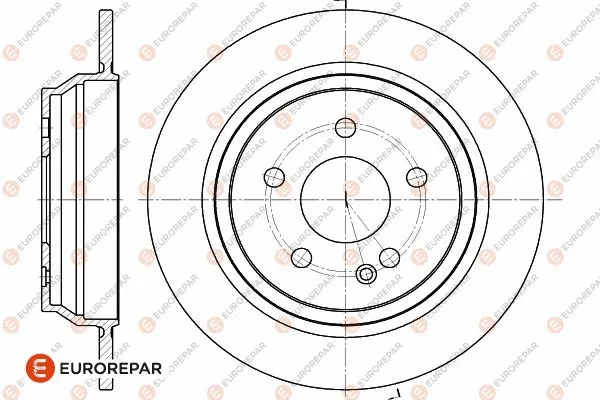 Disque de frein EUROREPAR 1642777280