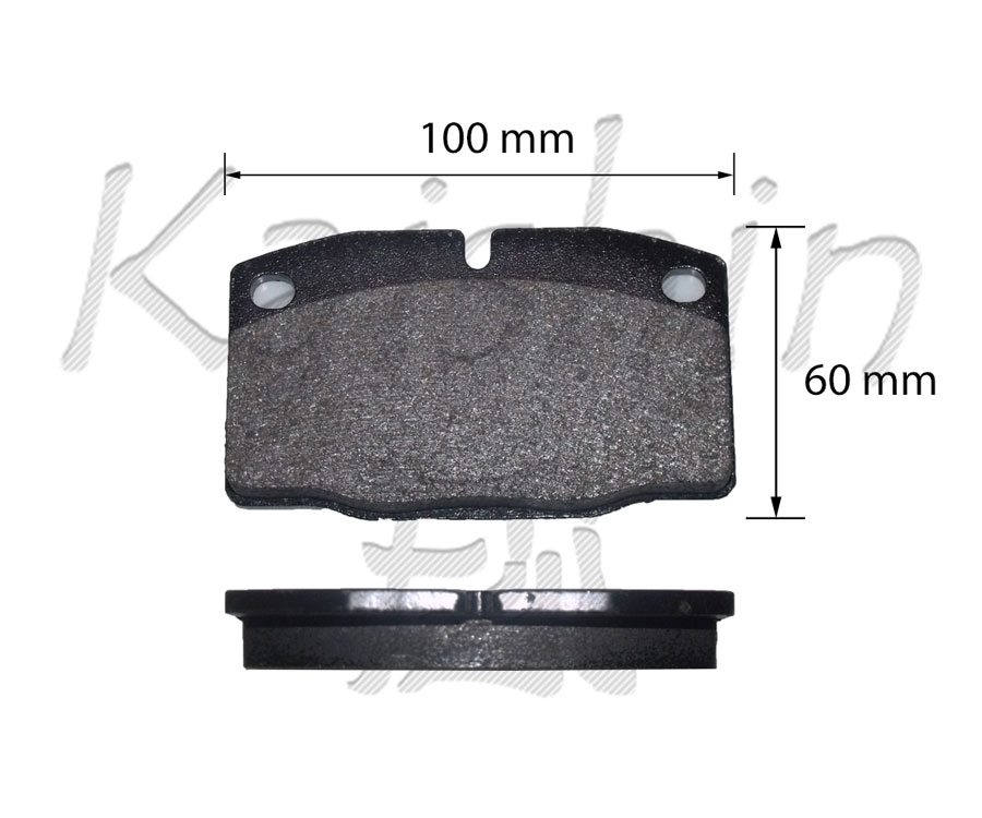 Kit de plaquettes de frein, frein à disque KAISHIN FK7057