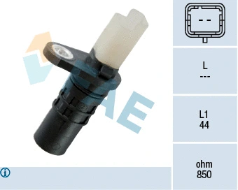 Capteur d'angle, vilebrequin FAE 79253