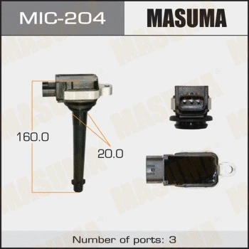 Bobine d'allumage MASUMA MIC-204