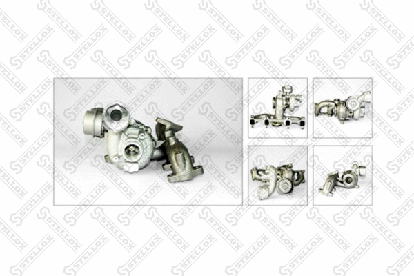 Turbocompresseur, suralimentation STELLOX 10-80315-SX
