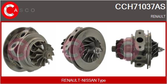 Groupe carter, turbocompresseur CASCO CCH71037AS
