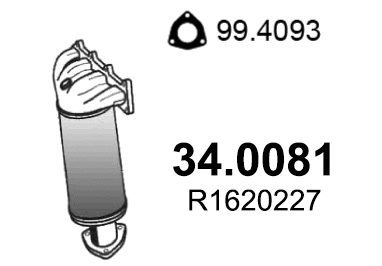 Catalyseur ASSO 34.0081