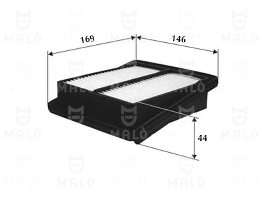 Filtre à air AKRON-MALÒ 1500308