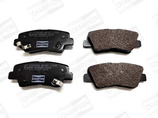 Kit de plaquettes de frein, frein à disque CHAMPION 572629CH