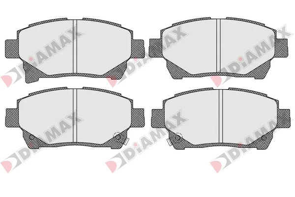 Kit de plaquettes de frein, frein à disque DIAMAX N09590