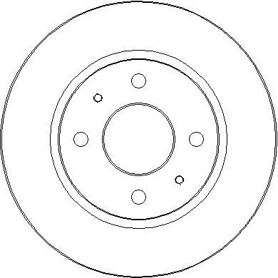 Disque de frein National NBD140