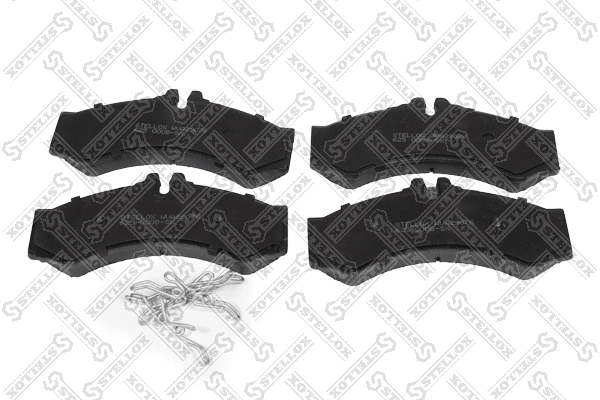 Kit de plaquettes de frein, frein à disque STELLOX 625 000B-SX