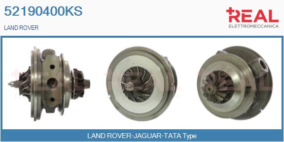 Groupe carter, turbocompresseur REAL 52190400KS