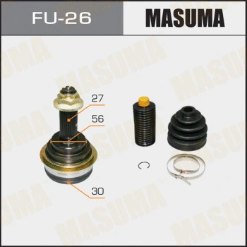 Jeu de joints, arbre de transmission MASUMA FU-26