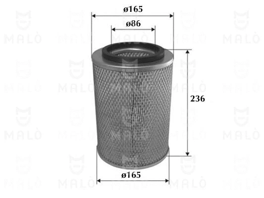 Filtre à air AKRON-MALÒ 1500257