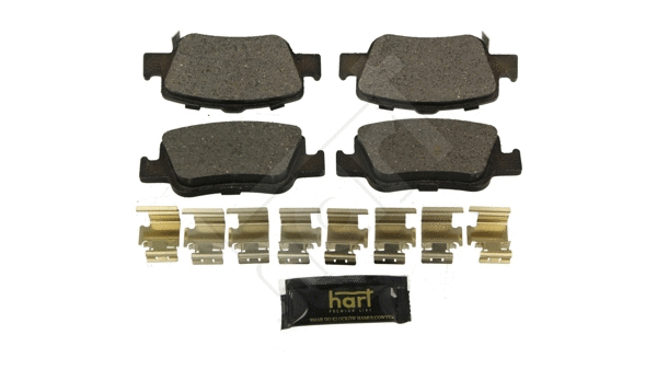 Kit de plaquettes de frein, frein à disque HART 252 293