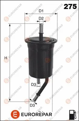 Filtre à carburant EUROREPAR 1667443780