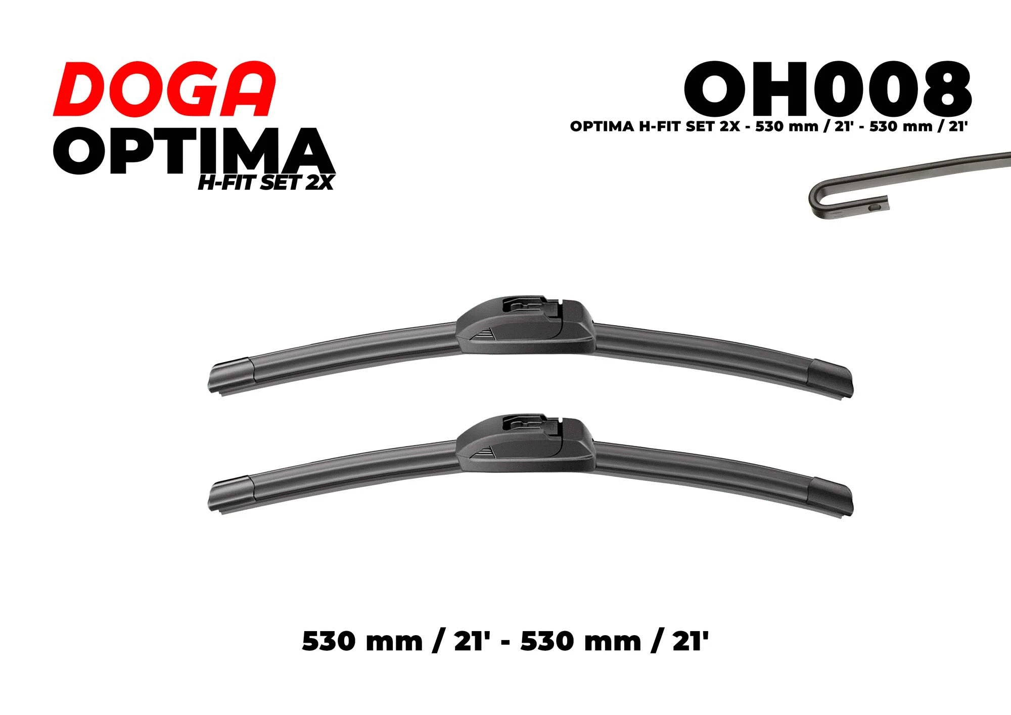 Balai d'essuie-glace DOGA OH008