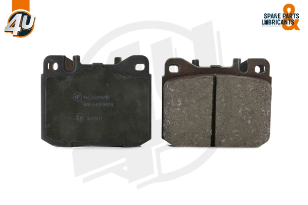 Kit de plaquettes de frein, frein à disque 4U Autoparts 22049MR