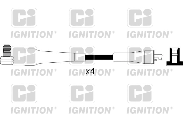 Kit de câbles d'allumage QUINTON HAZELL XC1020